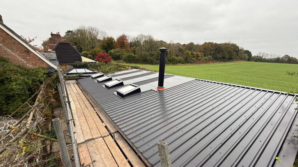 After roof maintenance