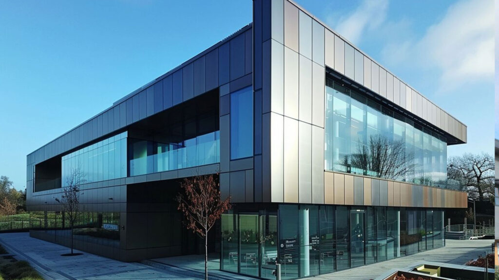 Industrial wall cladding Hampshire